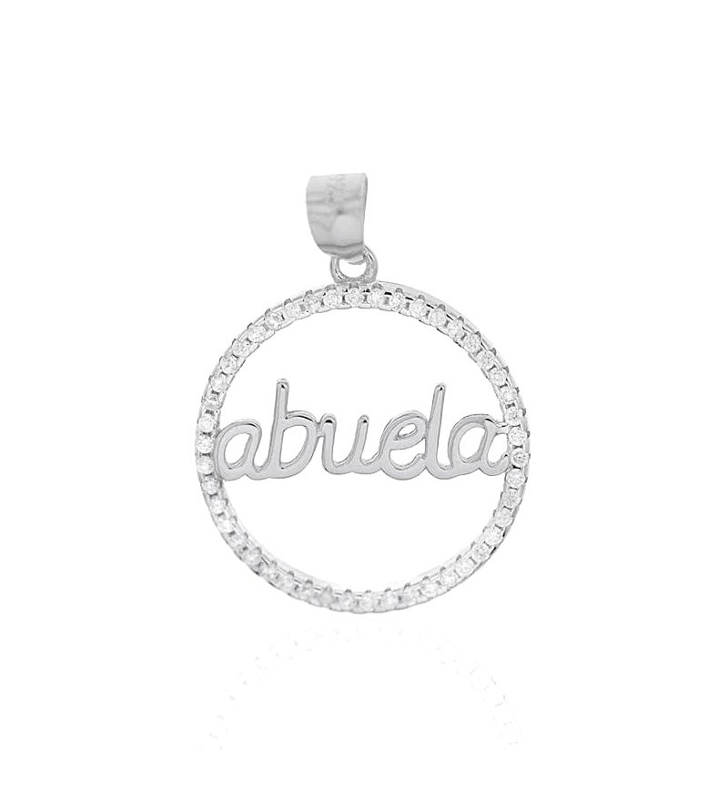 Colgante plata abuela