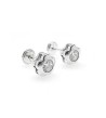 Pendientes flor rosca