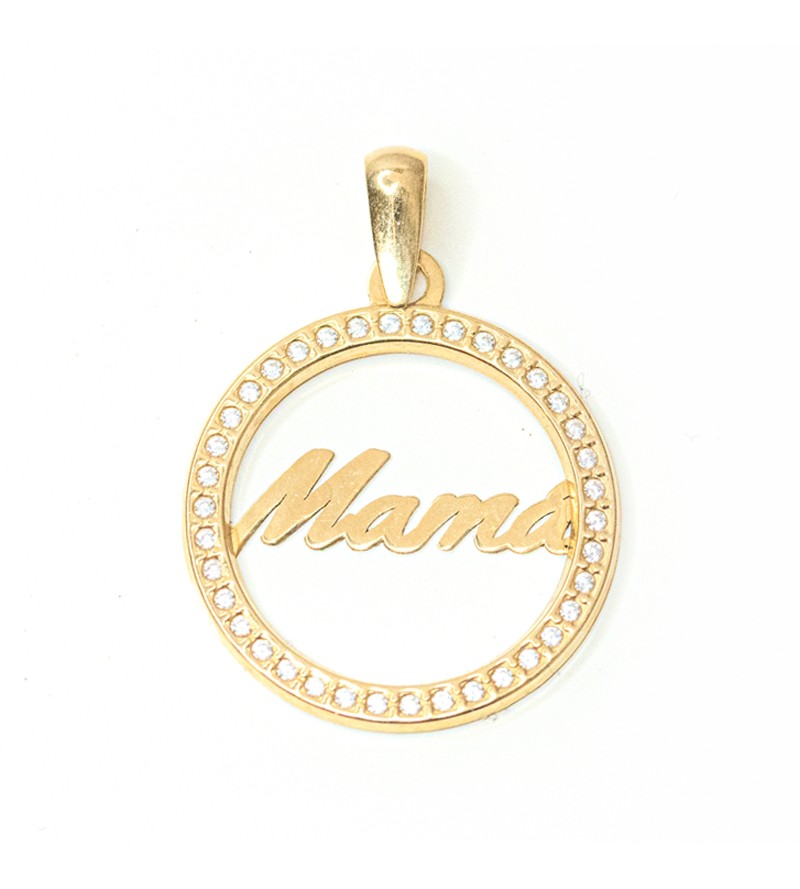 Colgante oro mama