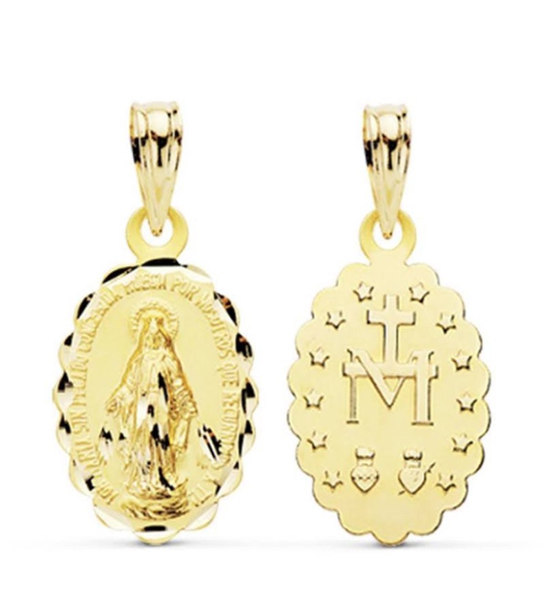 Medalla oro milagrosa