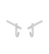 Pendientes plata circonitas