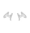 Pendientes plata circonitas