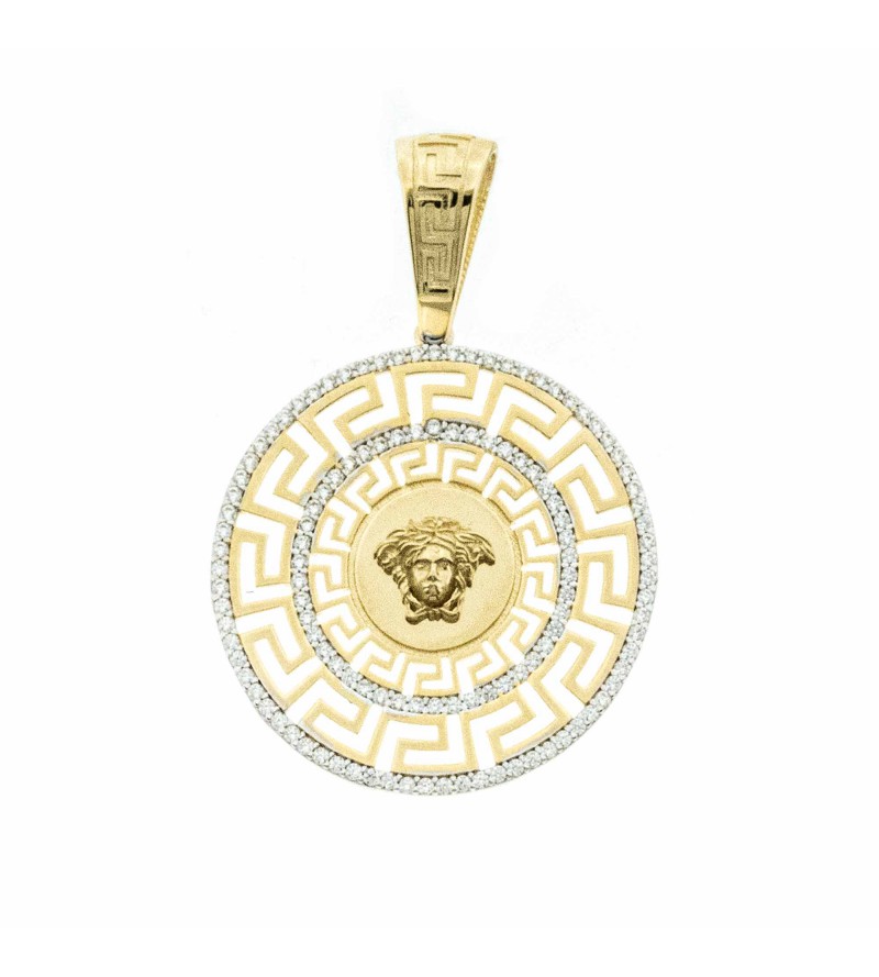 Colgante oro 30mm