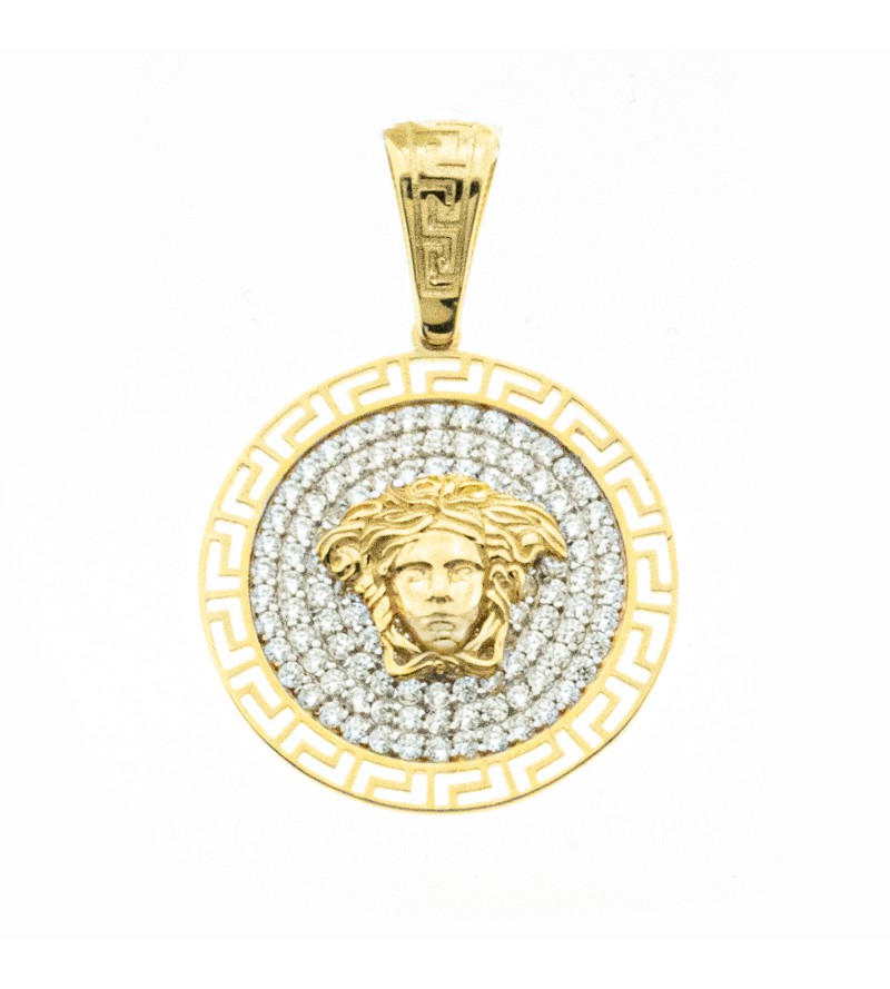 Colgante oro 25mm