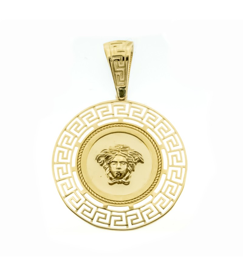 Colgante oro 30mm