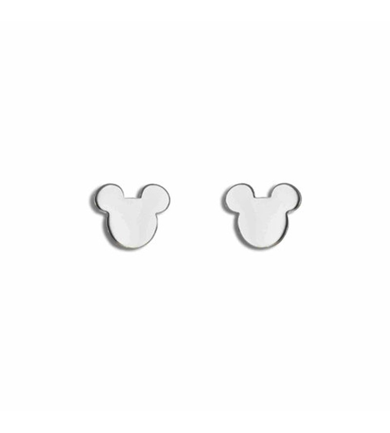 Pendientes mickey acero