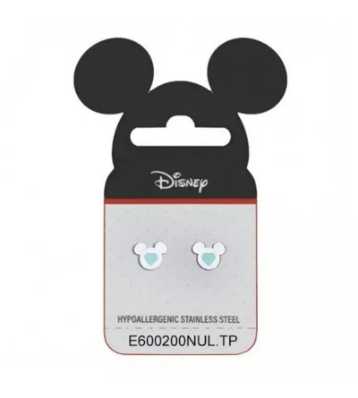 Pendientes mickey corazon