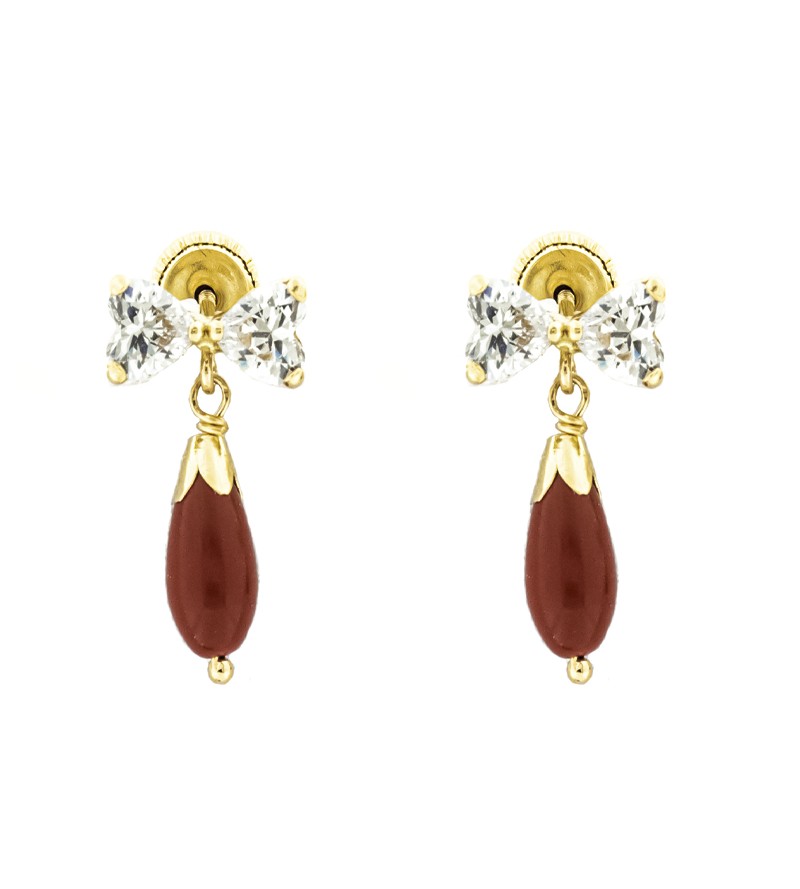 Pendientes oro