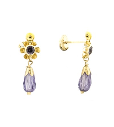 Pendientes oro