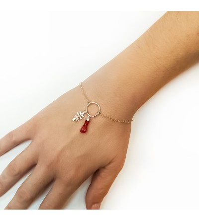 Pulsera Karma proteccion Plata