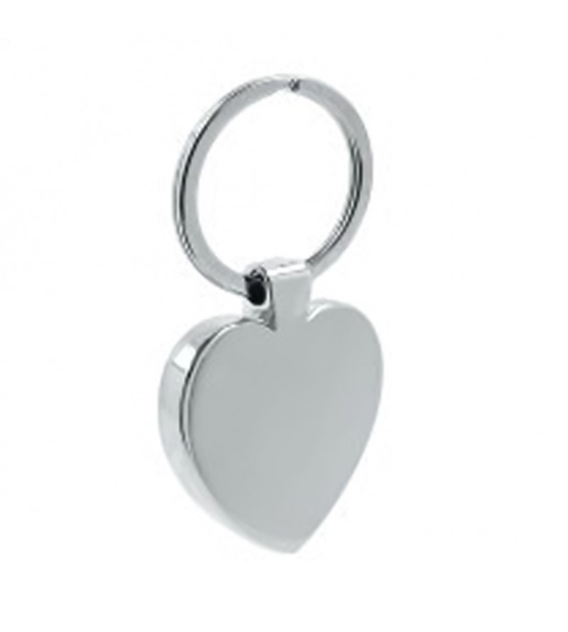 Llavero corazon Acero