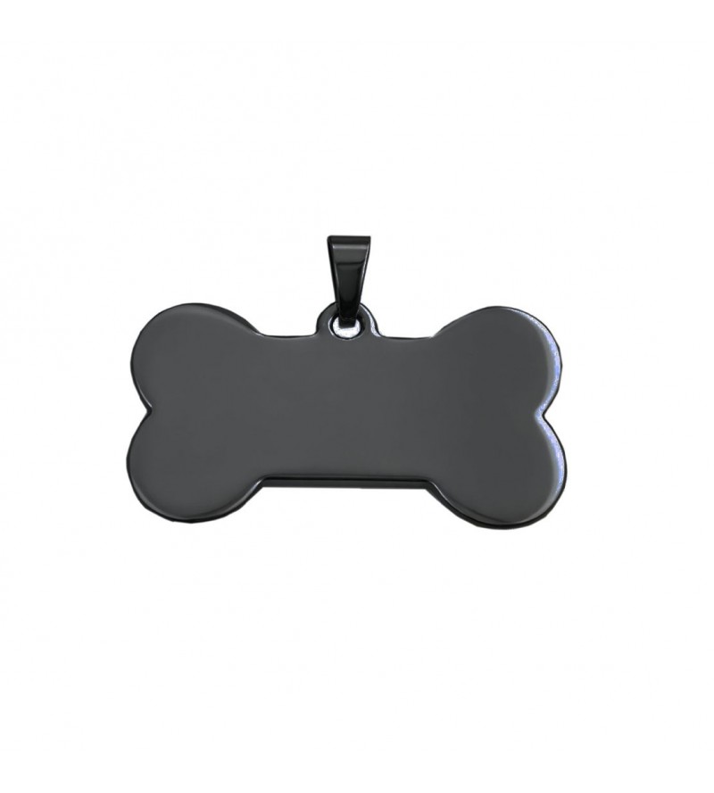 Colgante hueso negro