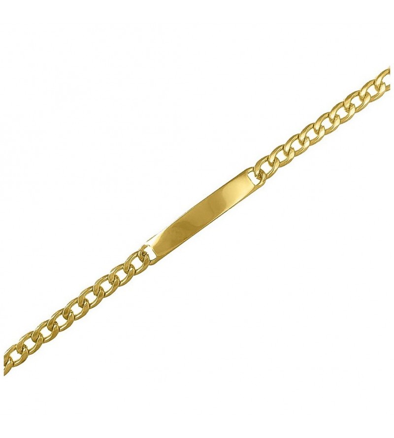 Pulsera acero chapado