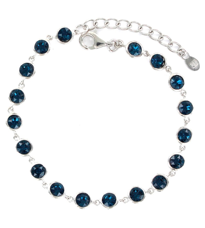 Pulsera plata Swarovski