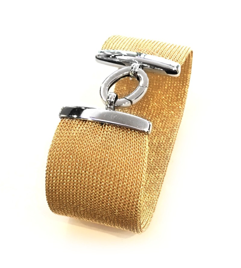 PULSERA ACERO MAYA