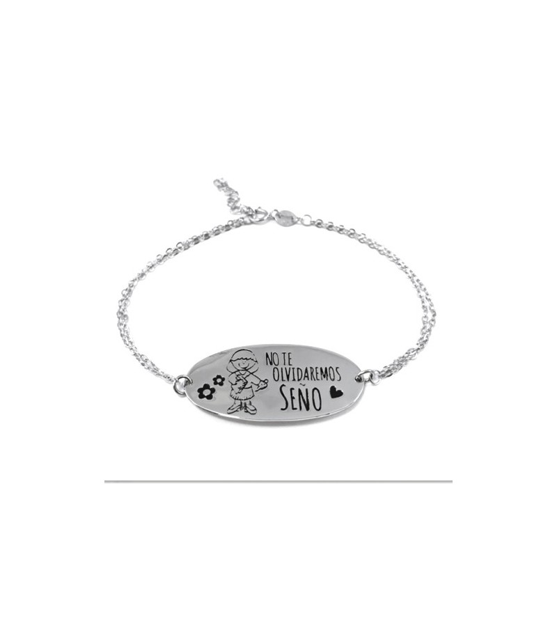 Pulsera No te olvidaremos Seño