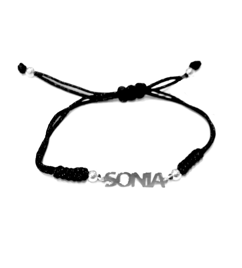 Pulsera Nombre en Macrame...